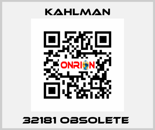 32181 obsolete  Kahlman