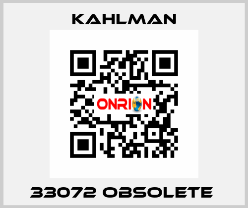 33072 obsolete  Kahlman