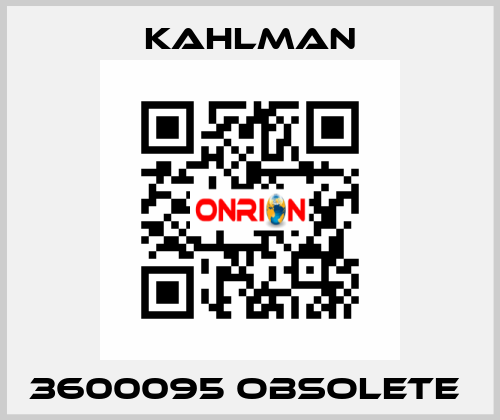 3600095 obsolete  Kahlman