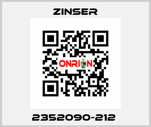 2352090-212  Zinser