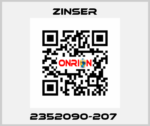 2352090-207  Zinser