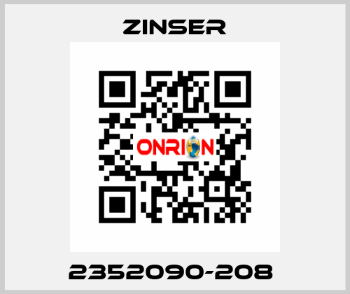 2352090-208  Zinser