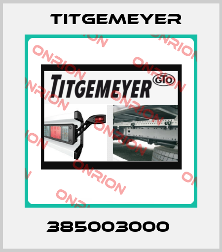 385003000  Titgemeyer