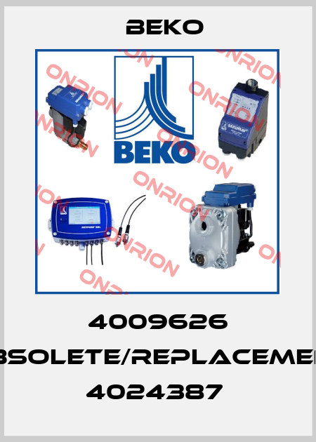 4009626 obsolete/replacement 4024387  Beko