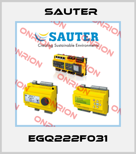 EGQ222F031 Sauter