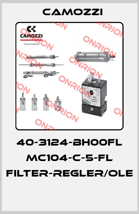 40-3124-BH00FL  MC104-C-5-FL FILTER-REGLER/OLE  Camozzi