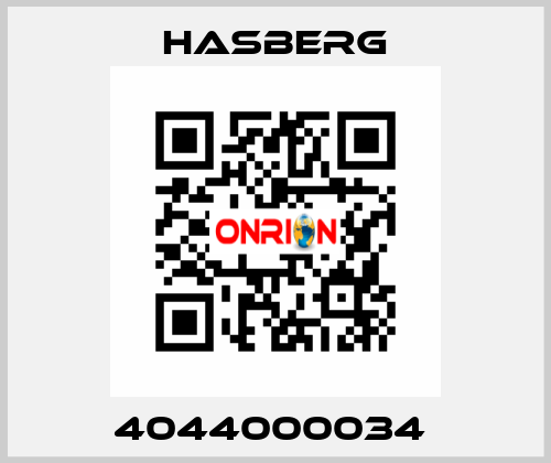 4044000034  Hasberg