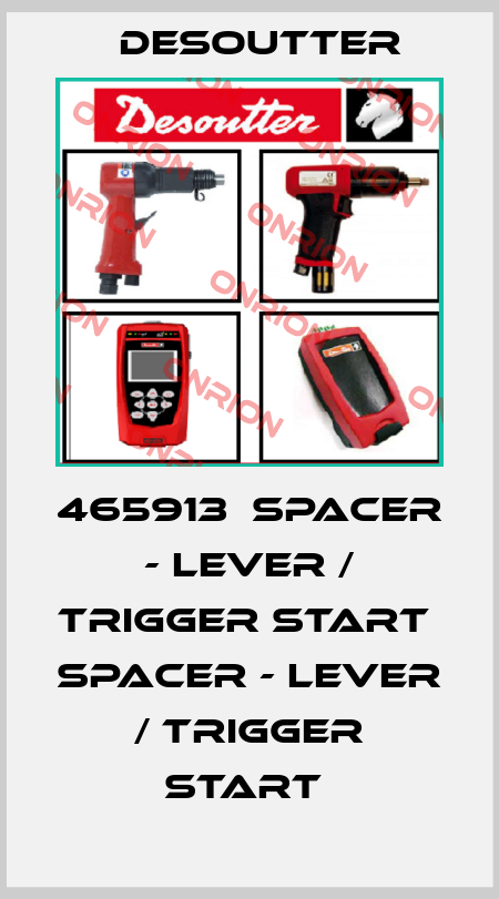 465913  SPACER - LEVER / TRIGGER START  SPACER - LEVER / TRIGGER START  Desoutter