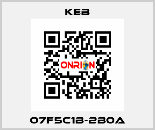 07F5C1B-2B0A KEB