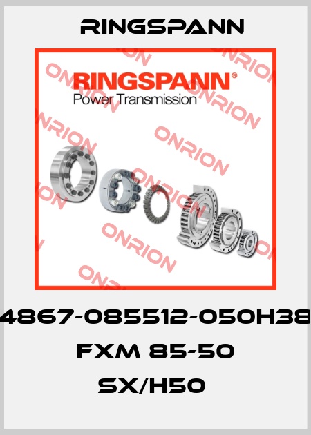4867-085512-050H38 FXM 85-50 SX/H50  Ringspann