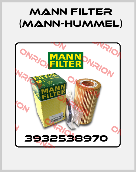 3932538970  Mann Filter (Mann-Hummel)