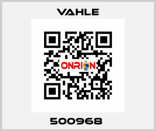 500968  Vahle