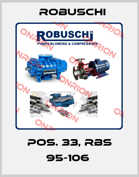 Pos. 33, RBS 95-106  Robuschi