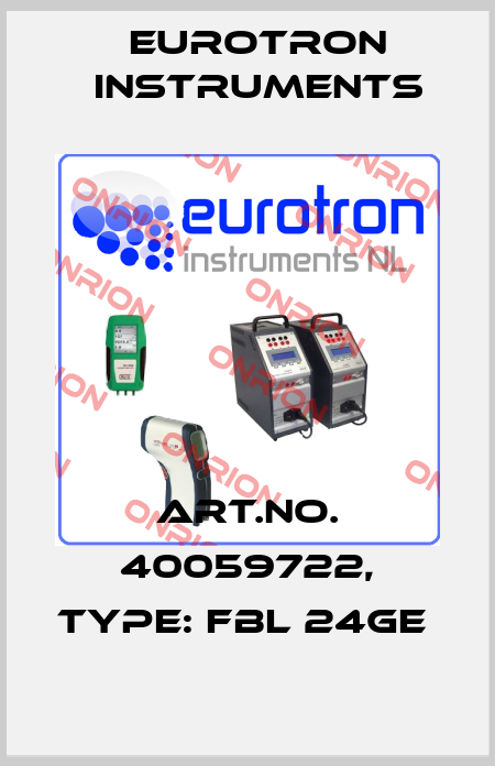 Art.No. 40059722, Type: FBL 24GE  Eurotron Instruments