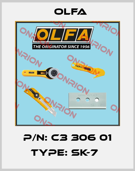 P/N: C3 306 01 Type: SK-7   Olfa