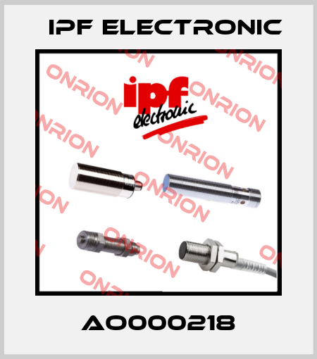AO000218 IPF Electronic