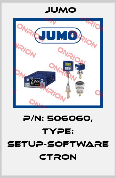 p/n: 506060, Type: Setup-Software cTRON Jumo