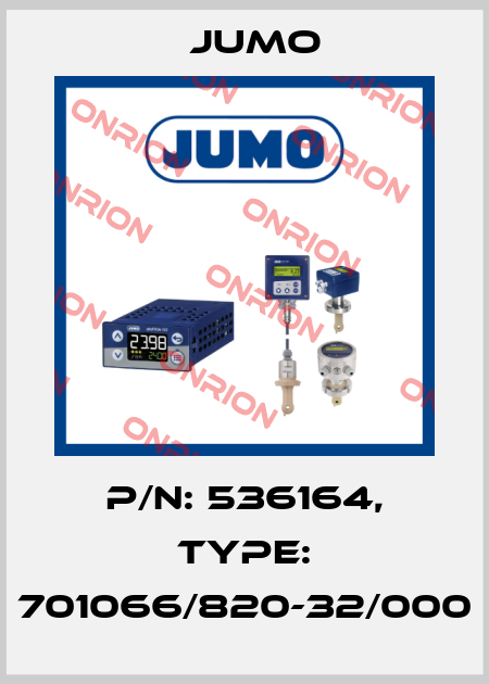 p/n: 536164, Type: 701066/820-32/000 Jumo