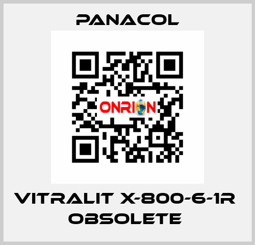 VITRALIT X-800-6-1R  Obsolete  Panacol