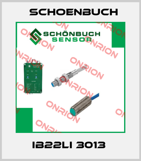 IB22LI 3013  Schoenbuch