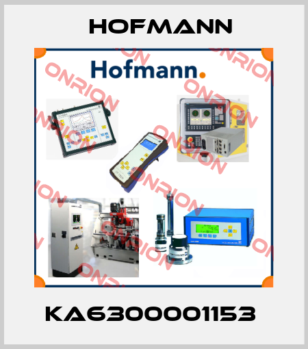 KA6300001153  Hofmann
