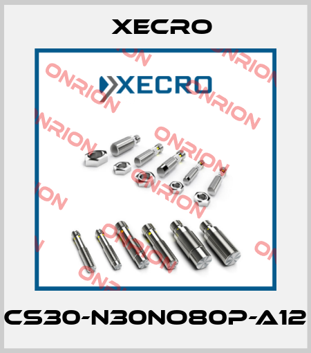 CS30-N30NO80P-A12 Xecro