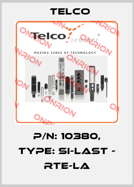p/n: 10380, Type: SI-Last - RTE-LA Telco