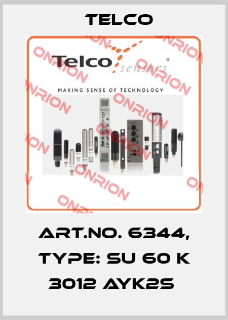 Art.No. 6344, Type: SU 60 K 3012 AYK2S  Telco