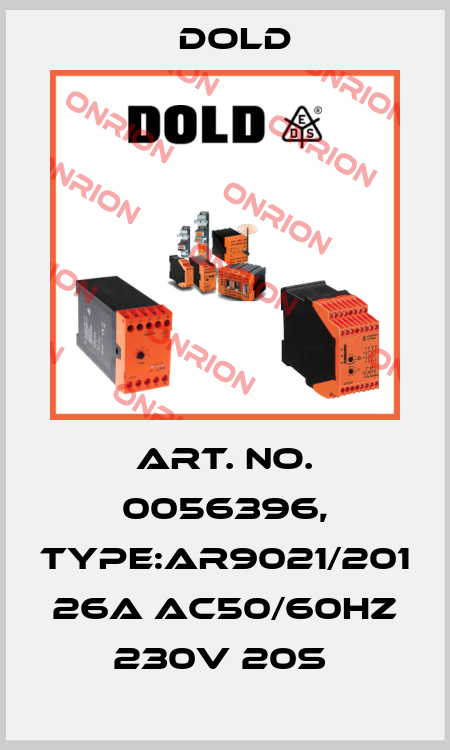 Art. No. 0056396, Type:AR9021/201 26A AC50/60HZ 230V 20S  Dold