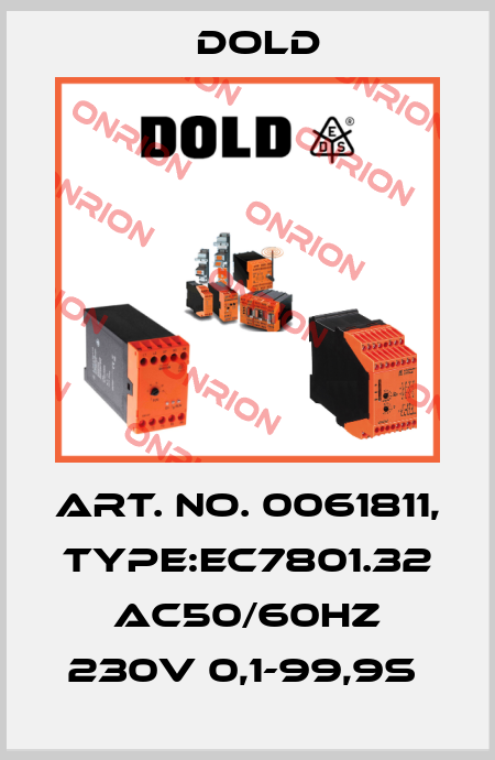 Art. No. 0061811, Type:EC7801.32 AC50/60HZ 230V 0,1-99,9S  Dold