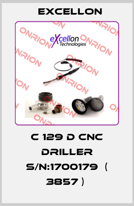 C 129 D CNC DRILLER S/N:1700179  ( 3857 )  Excellon
