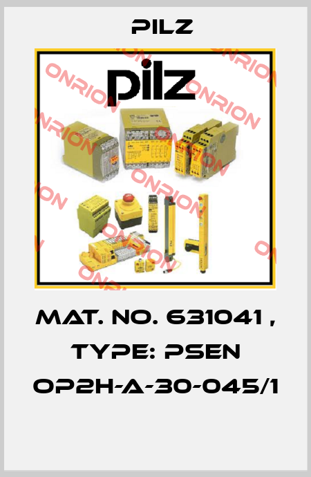 Mat. No. 631041 , Type: PSEN op2H-A-30-045/1  Pilz