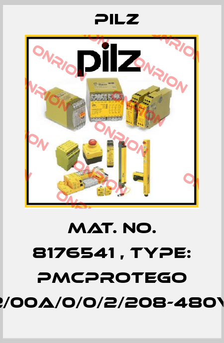Mat. No. 8176541 , Type: PMCprotego D.12/00A/0/0/2/208-480VAC Pilz