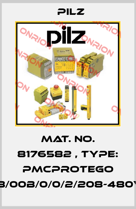 Mat. No. 8176582 , Type: PMCprotego D.48/00B/0/0/2/208-480VAC Pilz