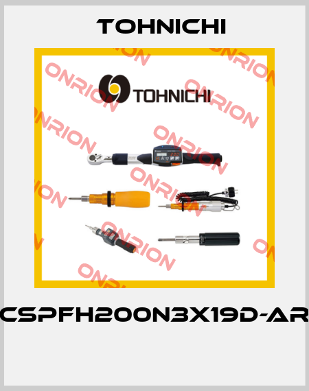 CSPFH200N3X19D-AR  Tohnichi