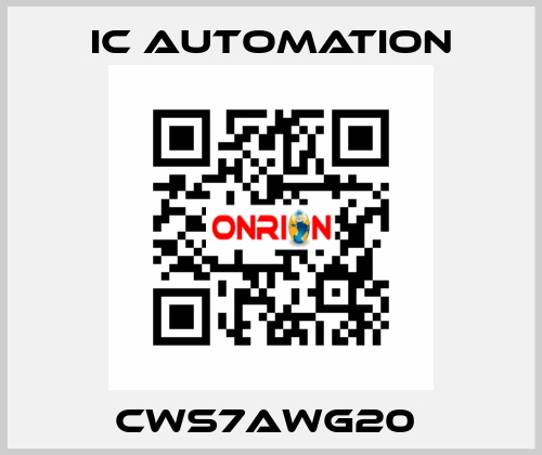 CWS7AWG20  ic automation