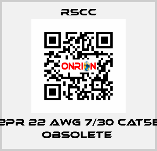 2PR 22 AWG 7/30 CAT5E obsolete  RSCC