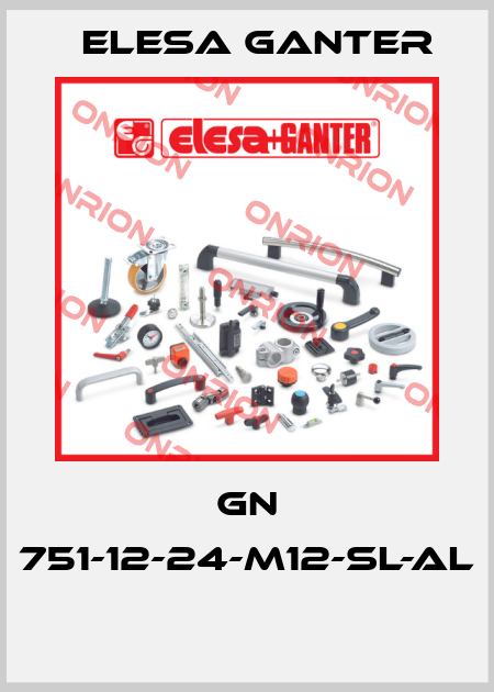 GN 751-12-24-M12-SL-AL  Elesa Ganter
