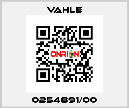 0254891/00 Vahle