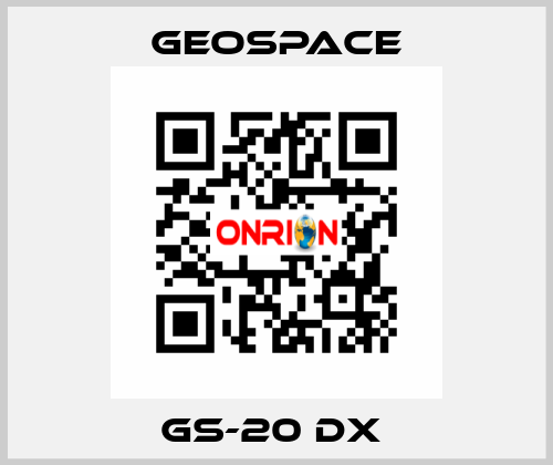 GS-20 DX  GeoSpace