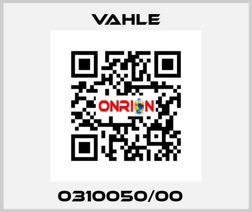 0310050/00   Vahle