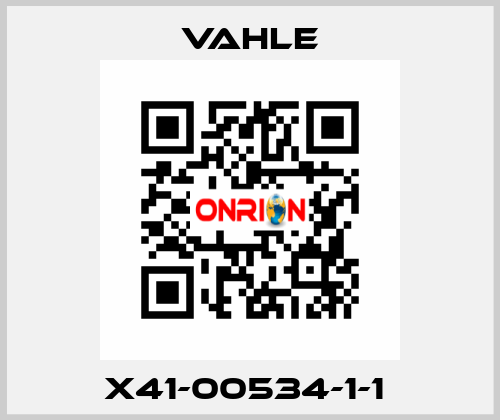 X41-00534-1-1  Vahle