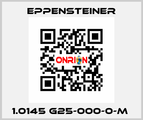 1.0145 G25-000-0-M  Eppensteiner