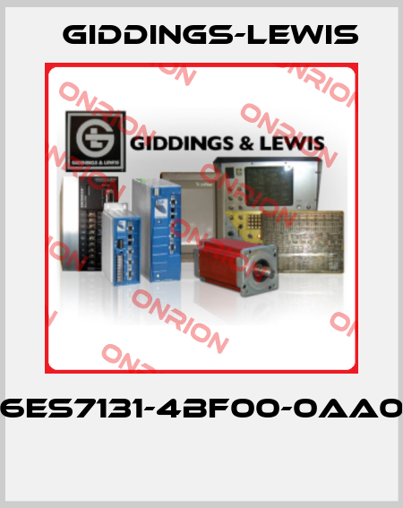 6ES7131-4BF00-0AA0  Giddings-Lewis