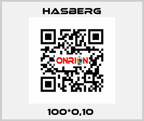 100*0,10  Hasberg