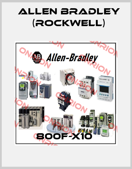 800F-X10  Allen Bradley (Rockwell)