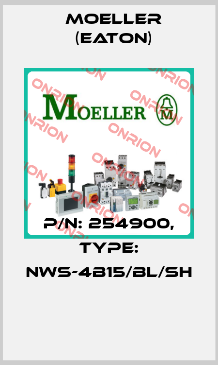 P/N: 254900, Type: NWS-4B15/BL/SH  Moeller (Eaton)