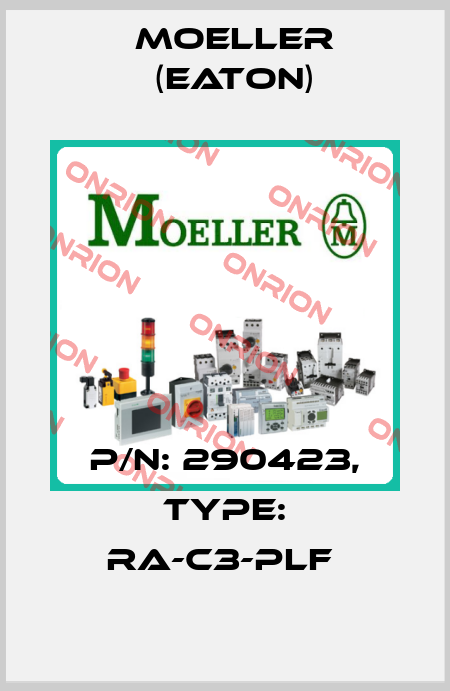 P/N: 290423, Type: RA-C3-PLF  Moeller (Eaton)
