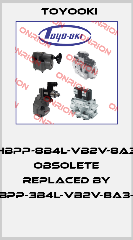  HBPP-8B4L-VB2V-8A3 obsolete replaced by HBPP-3B4L-VB2V-8A3-B  Toyooki