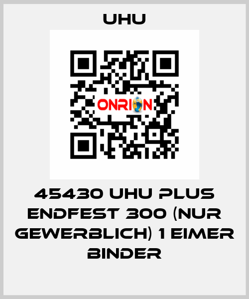 45430 UHU plus endfest 300 (NUR GEWERBLICH) 1 Eimer Binder UHU